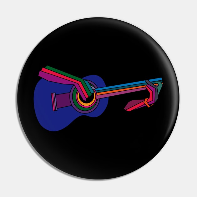 Guitarist Pin by bulografik