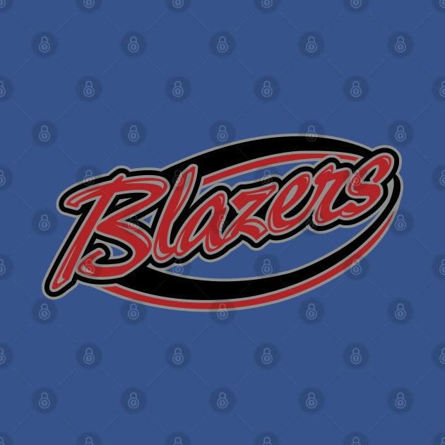 Blazers Sports Logo by DavesTees