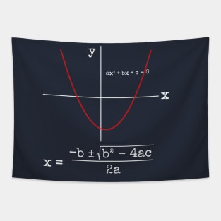 Quadratic formula Tapestry