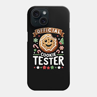 Official Cookie Tester Vintage Christmas Baking Phone Case