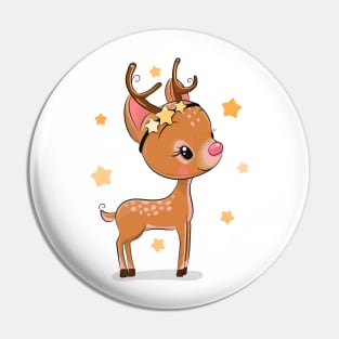 Cute Reindeer Pin