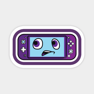 Game Console Device Sticker vector illustration. Technology gaming objects icon concept. Game controller or game console sticker vector design. Gaming mascot logo. Magnet