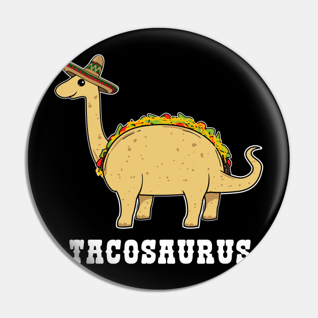 Tacosaurus Kids T Shirt Funny Food Pun Mexico Taco Dinosaur