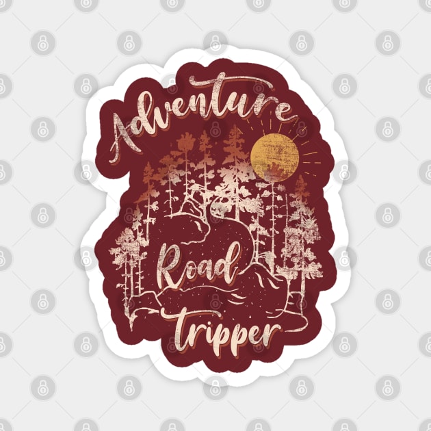 Adventure's Road Tripper Magnet by LifeTime Design