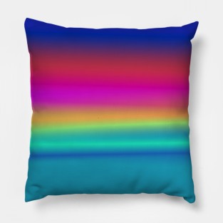 RED BLUE GREEN TEXTURE ART Pillow