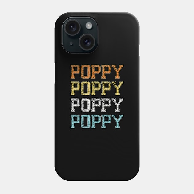 Cool Gift for poppy retro graphic Phone Case by MinyMerch