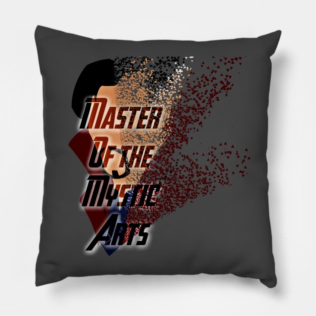 Strange avenger dusted Pillow by Thisepisodeisabout