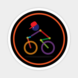 Bike Rider Magnet