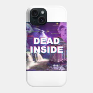 dead inside vaporwave Phone Case