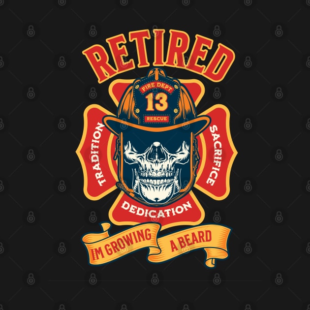 Retired Firefighter?  Time To Grow A Beard by Farm Road Mercantile 