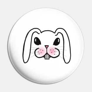 Cutest Lil Lop Eared Bunny Pin