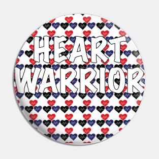 Heart Warrior Pin