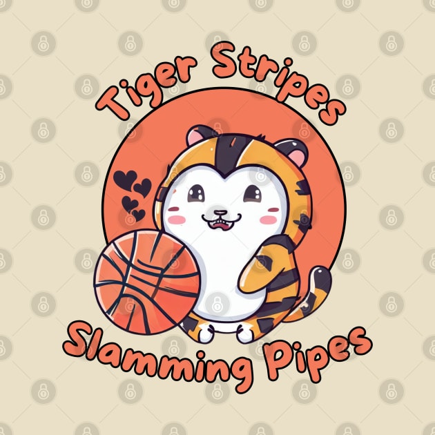 Meow Basketball Tiger by Japanese Fever