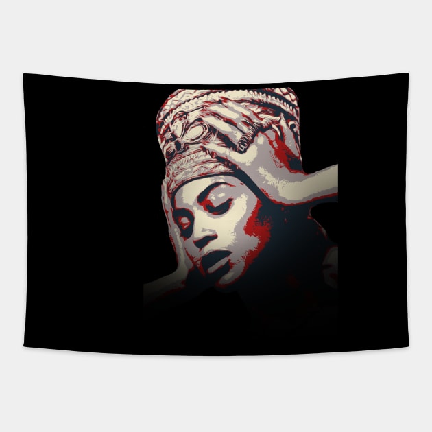 Beyonc Pop Art Fan Tapestry by 9ifary