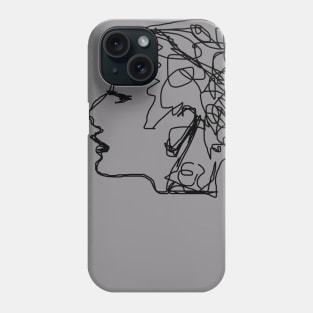 Psychology in line Phone Case