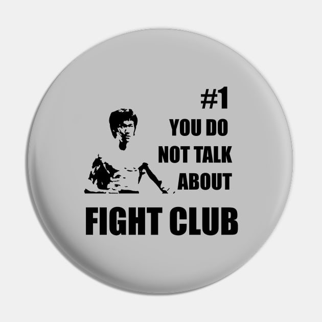 Bruce Fight Club Pin by Perezzzoso