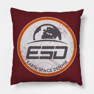 EARTH SPACE DEFENSE (plate) Pillow