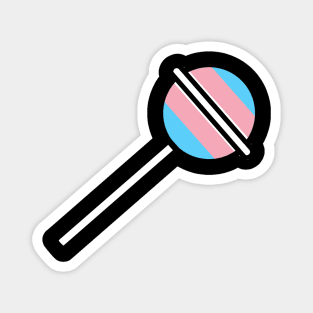 Transgender Lollipop Magnet