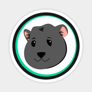 Guinea Pig - Grey Magnet