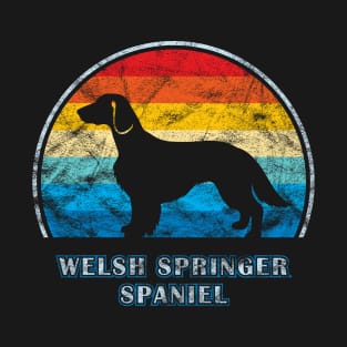 Welsh Springer Spaniel Vintage Design Dog T-Shirt