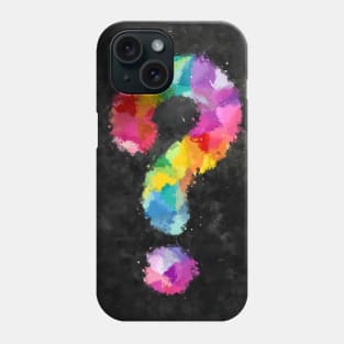 Question mark Phone Case