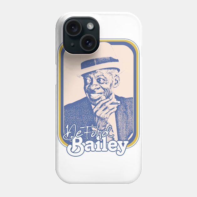 DeFord Bailey // Retro Style Country Artist Fan Design Phone Case by DankFutura