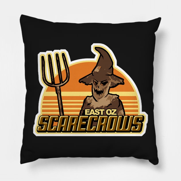 East Oz Scarecrows Pillow by PopCultureShirts