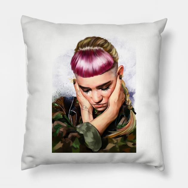 Grimes Pillow by dmitryb1