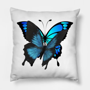 Butterfly design Tshirt Pillow