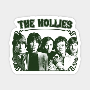 The Hollies // Vintage Style Retro Fan Art Magnet