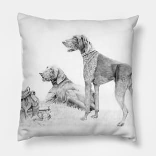 German shorthair pointer - Ready to go Pillow