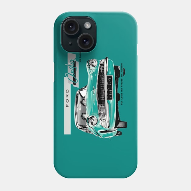 FORD ANGLIA - advert Phone Case by Throwback Motors