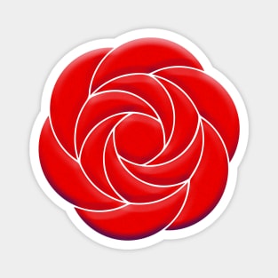 Rosebud Magnet