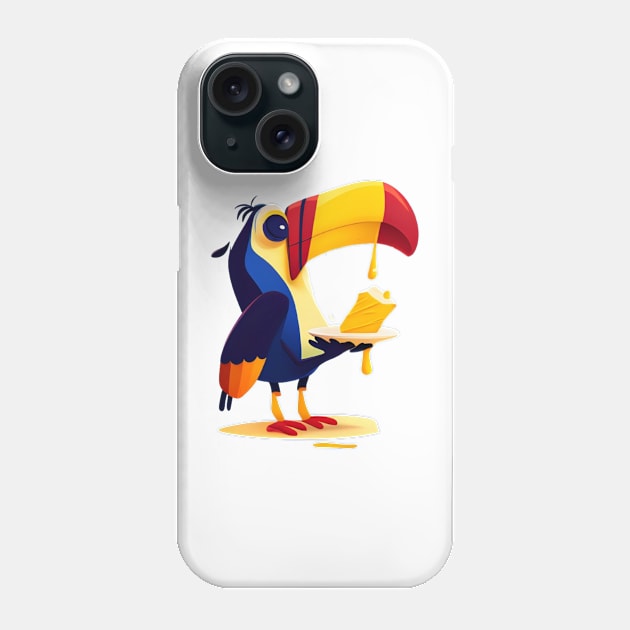 Toucan & Butter Phone Case by ToucanVooDoo