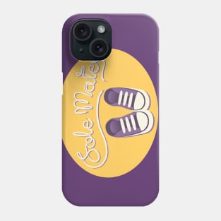 Sole Mates - Yellow and Purple Phone Case