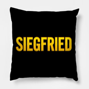 Siegfried Name Pillow