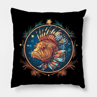 Lionfish in Ornament, Love Fishes Pillow