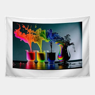 Living Life in Colour - Liquid Smoke Tapestry