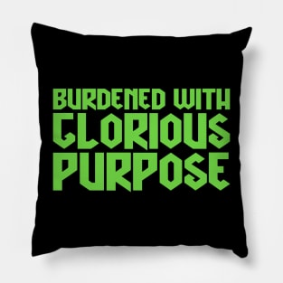 Such Burdens Pillow
