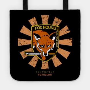 Foxhound Retro Japanese Metal Gear Solid Tote