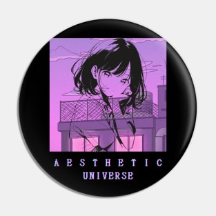 vaporwave anime girl Pin