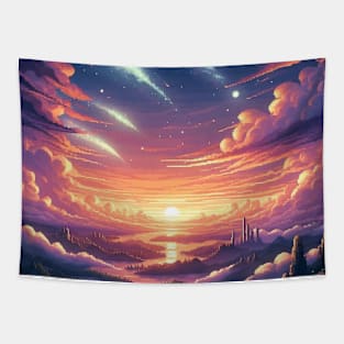 The sky is beautiful Tapestry