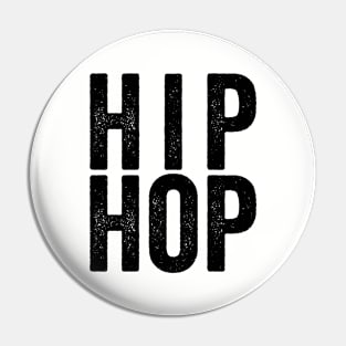 Hip Hop Fun Black Pin