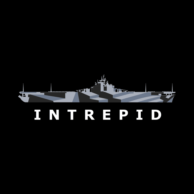 USS Intrepid (CV-11) by The Warshipologist