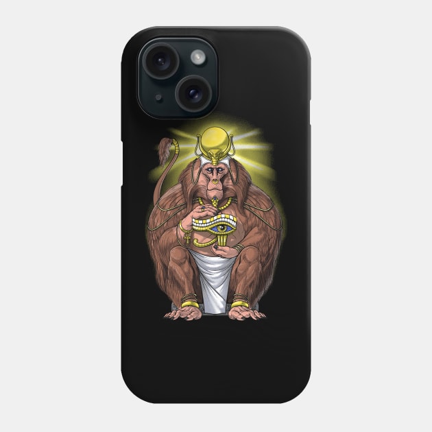 Ancient Egyptian Mythology Aani Phone Case by underheaven