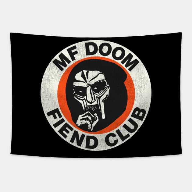 MF DOOM FIEND CLUB Tapestry by darklordpug