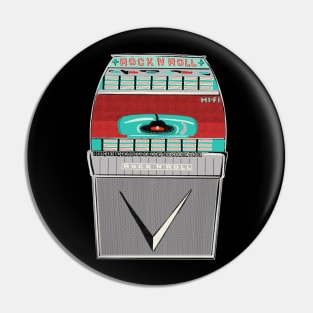 Retro Juke Box Pin