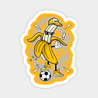 BANANA STREET SOCCER Magnet