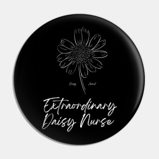 Daisy Nurse Award T-Shirt and Merchandise/RN Accessories/Registered Nurse Recognition/Extraordinary Daisy Nurse Pin