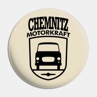 Barkas B1000 Motorkraft Chemnitz coat of arms (black) Pin